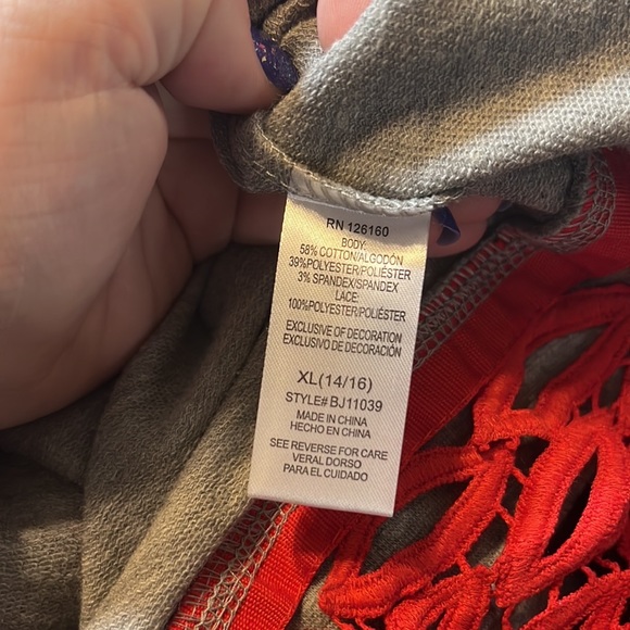 Betsey Johnson Red Sequin Lips Dress - Picture 4 of 5